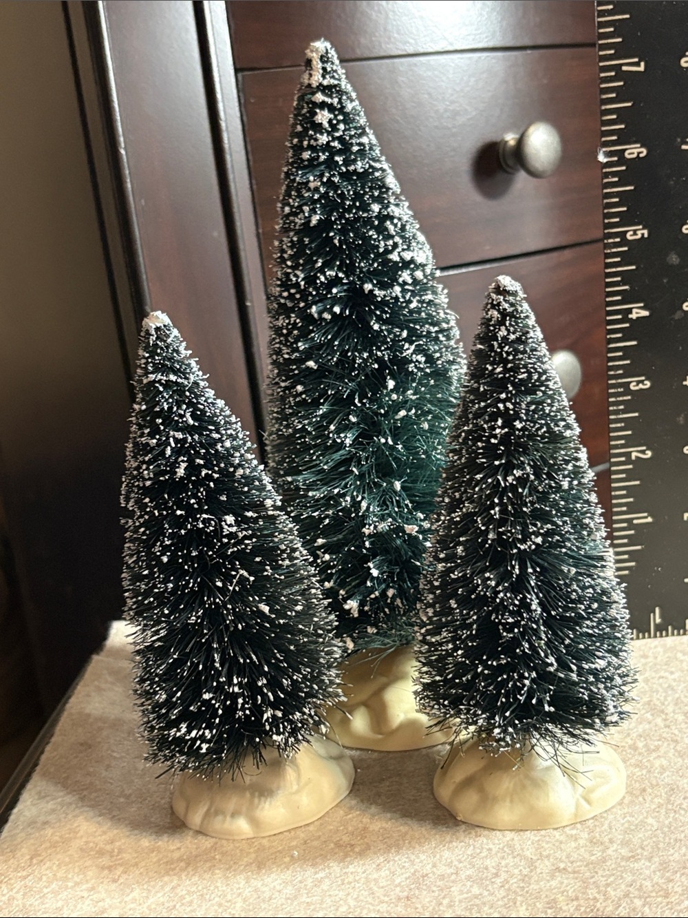 Lemax-3 Snow Covered Trees